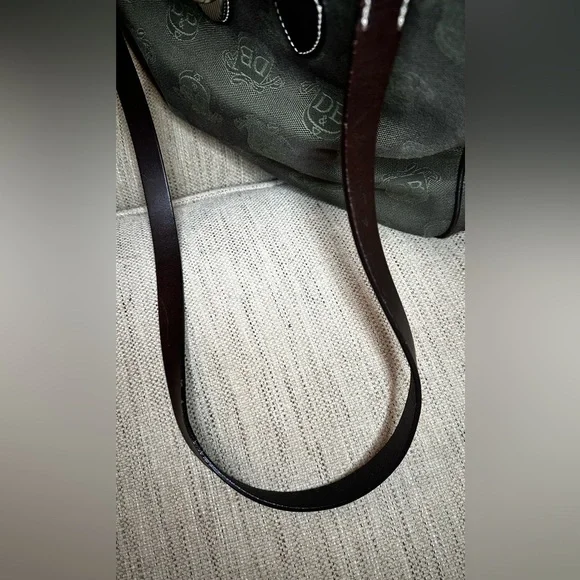 Dooney & Burke Signature Monogram Canvas Tote - Picture 13 of 17